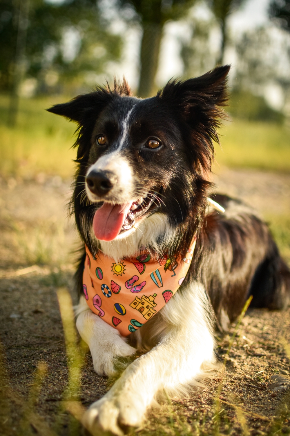 BANDANA "LATO NA PLAŻY" - obrazek 3